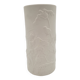 Gien matte porcelain vase