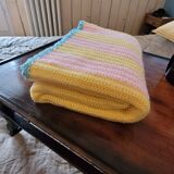 Couvre-lit bébé en crochet - Couverture bébé