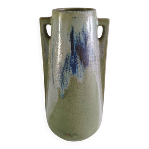Vase à anses Art Déco - signature