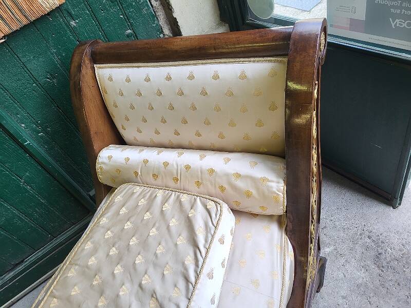 bench sofa bed 19th century empire daytime