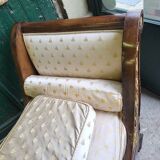 bench sofa bed 19th century empire daytime