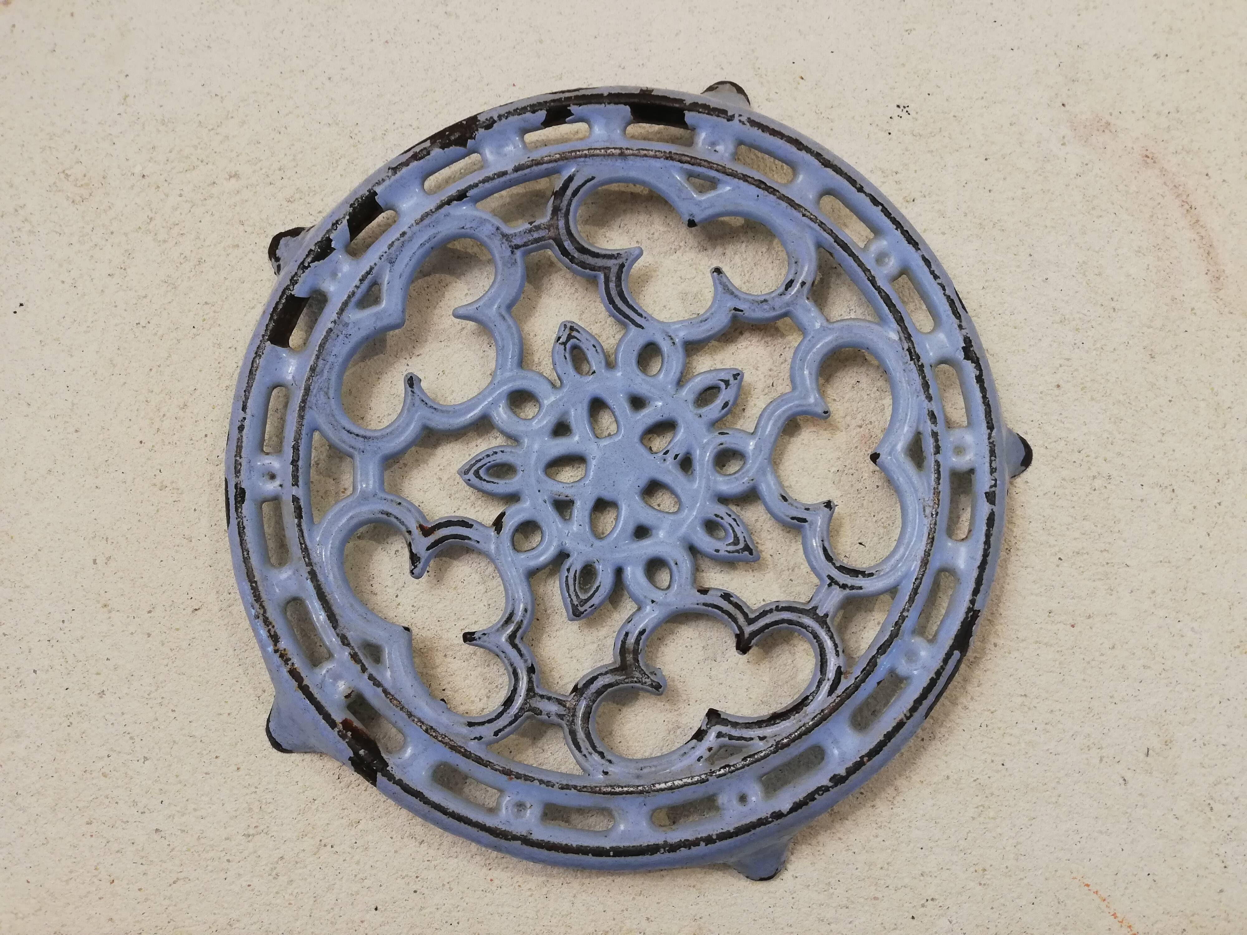 Cast iron underside