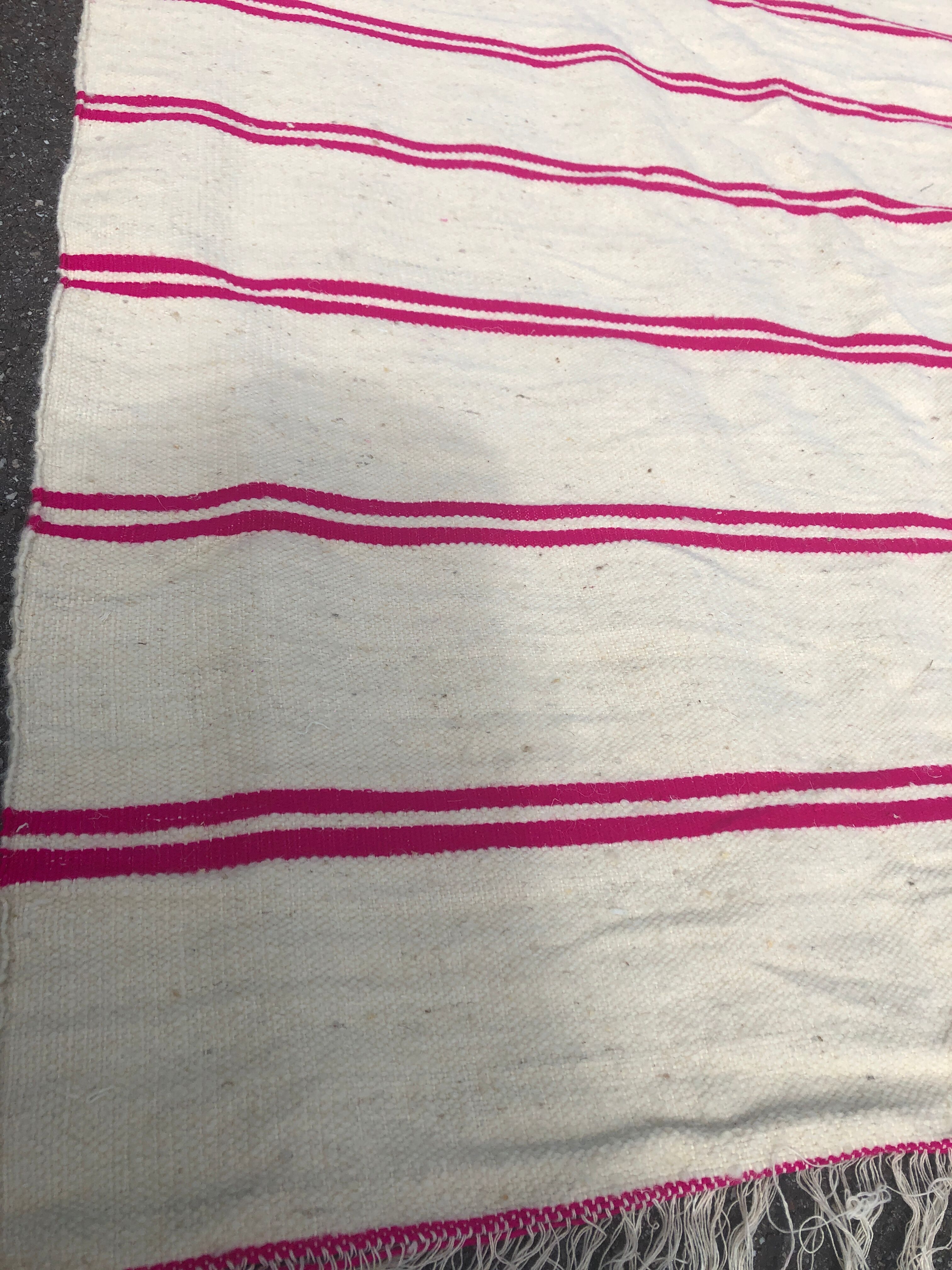 Tapis artisanal en laine 190x190cm