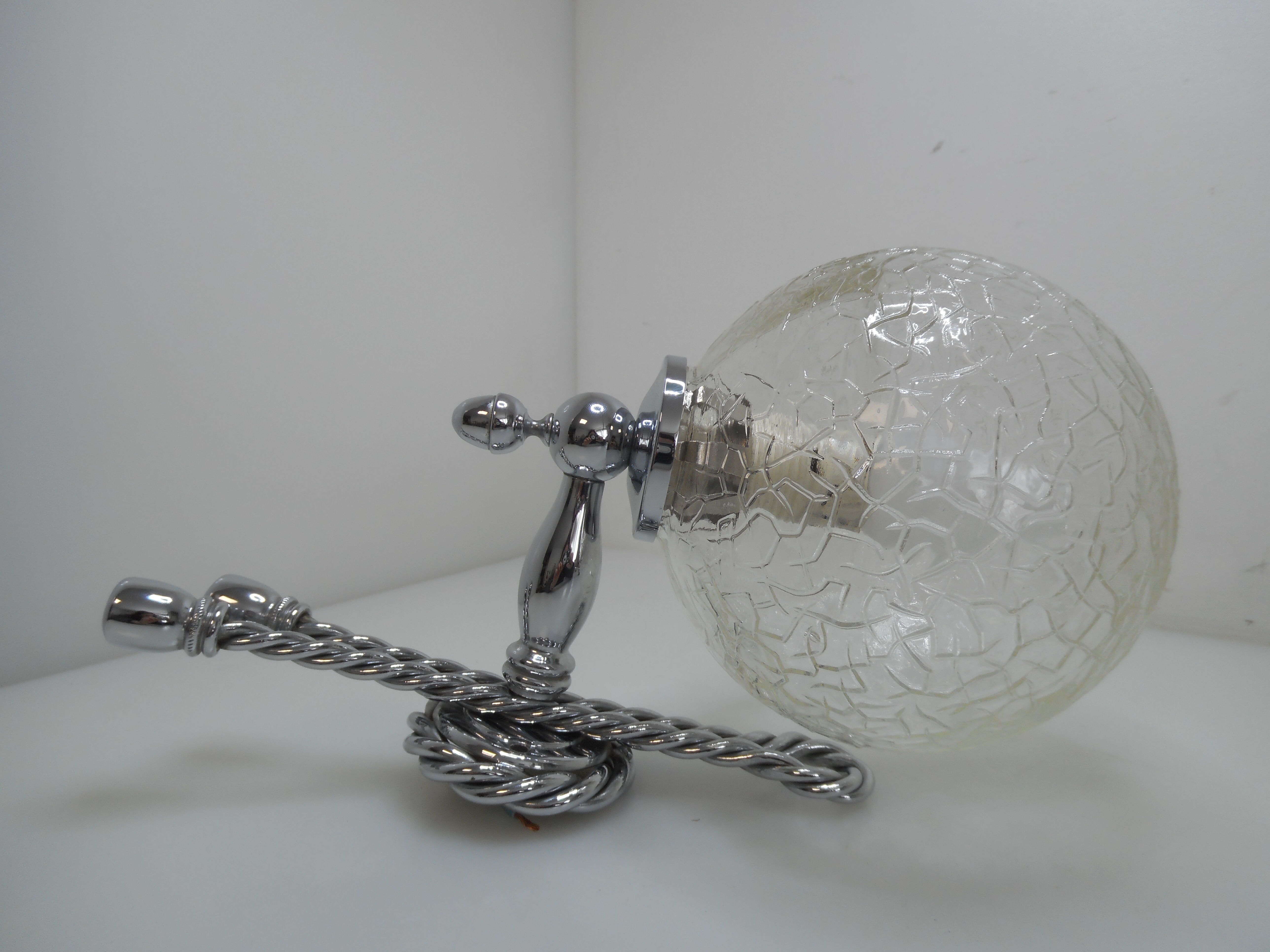 Paire d'appliques boules murales style vintage
