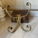 Coat rack, double hook in bronze from the 19th century.
