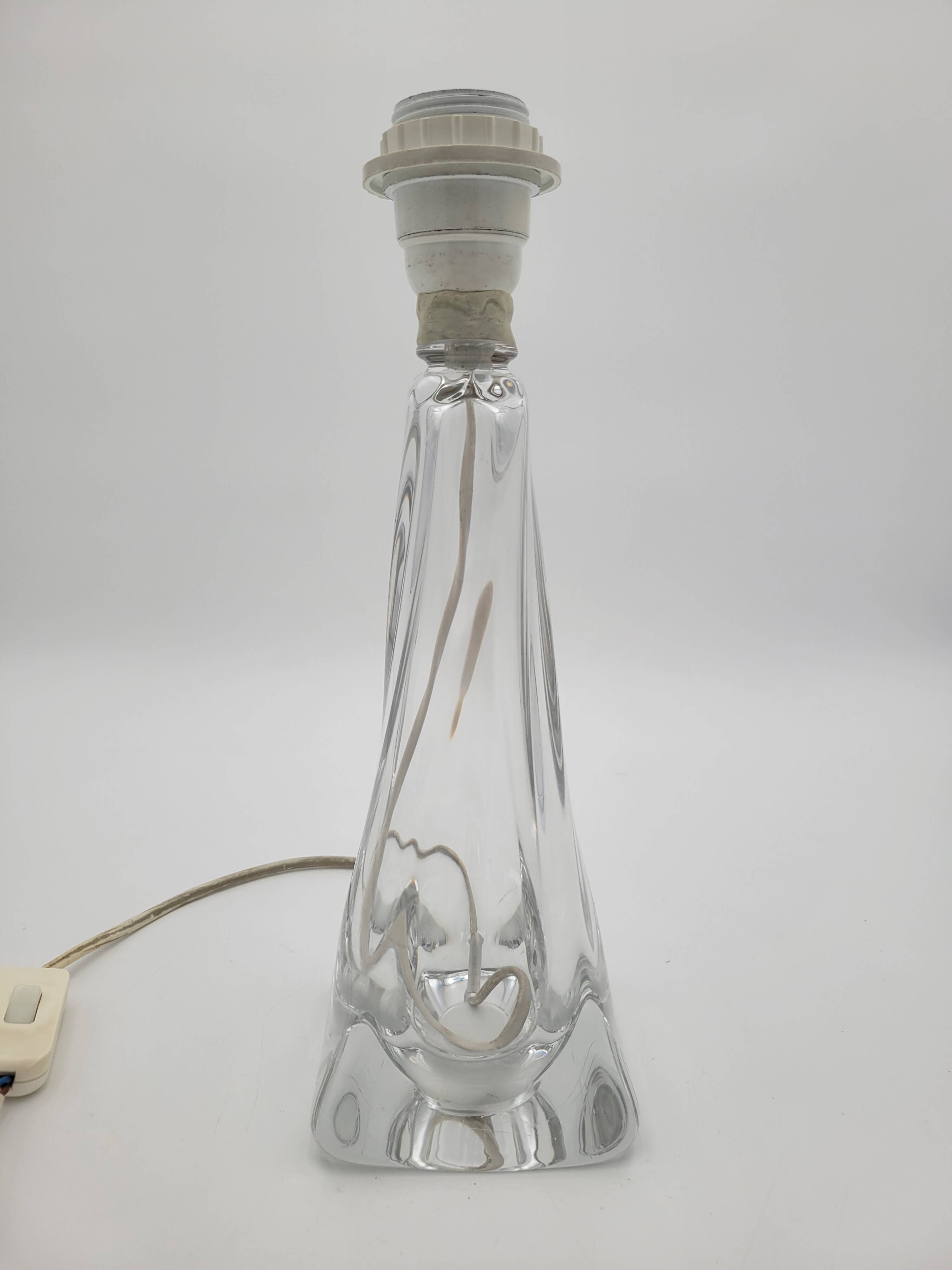 Daum style glass lamp