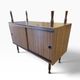 Étagère verticale vintage / présentoir à plusieurs niveaux / armoire
