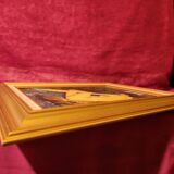 Oil painting on canvas Female nude framed signed