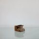Old wooden candle holder