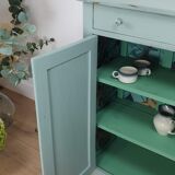 Blue parisian buffet