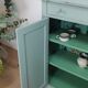 Blue parisian buffet