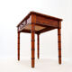 French faux bamboo desk in pine - Early 20th century
