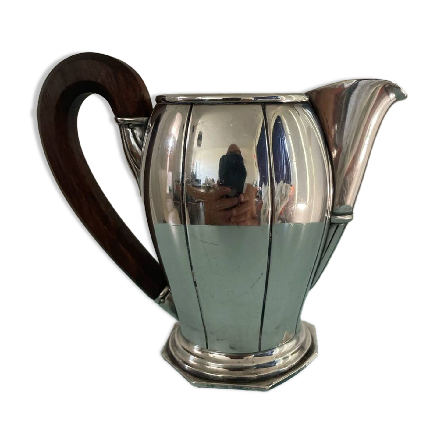 Blaise Bontempss Art Deco Silver-Plated Milk Jug