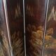 Pair of screens in Chinese lacquer