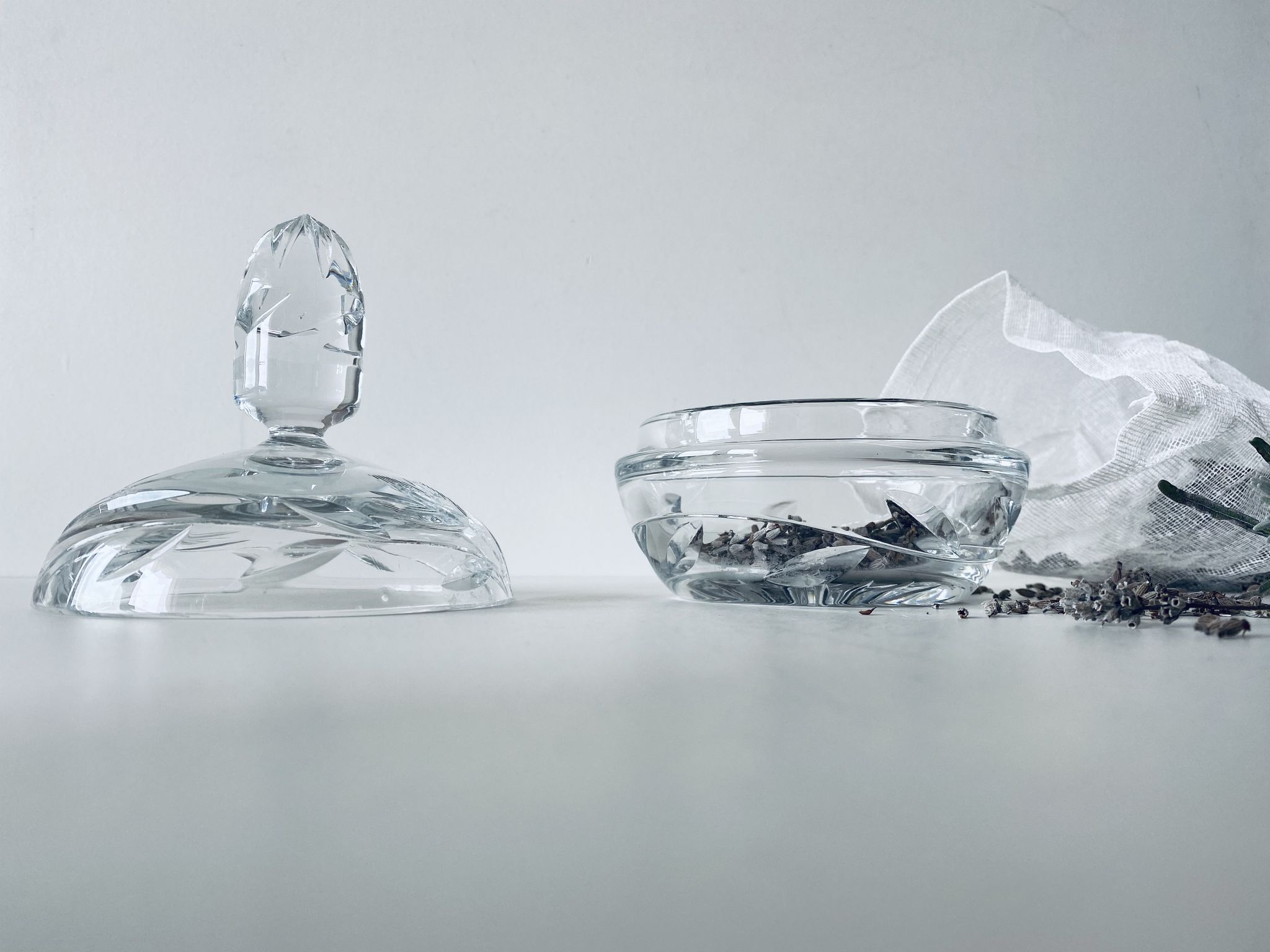 Cut crystal candy
