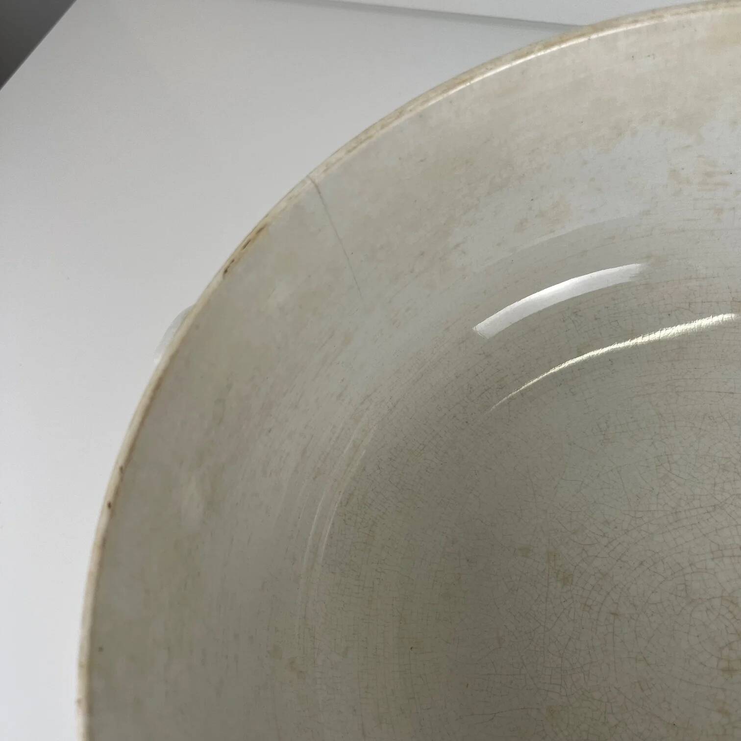 Plat / soupière Sarreguemines "Maroussia", début XXe