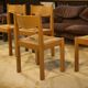 Ensemble de 4 chaises en orme Maison Regain 1960’s