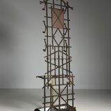 Porte-manteau en faux bambou, vers 1900