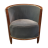 Fauteuil tonneau art-deco  circa 1925