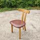 Set of 6 T chairs by Ole Wanscher for Carl Hansen from the 1960s.