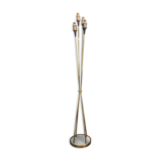 Lamppost design 1950 brass house Lunel