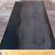 Comptoir en bois massif plateau acier