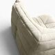 Canapé modulable Togo en velours grege par Ducaroy, Maison Ligne Roset