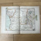 Original map of Zambezi and Congo 53x37cm 1905