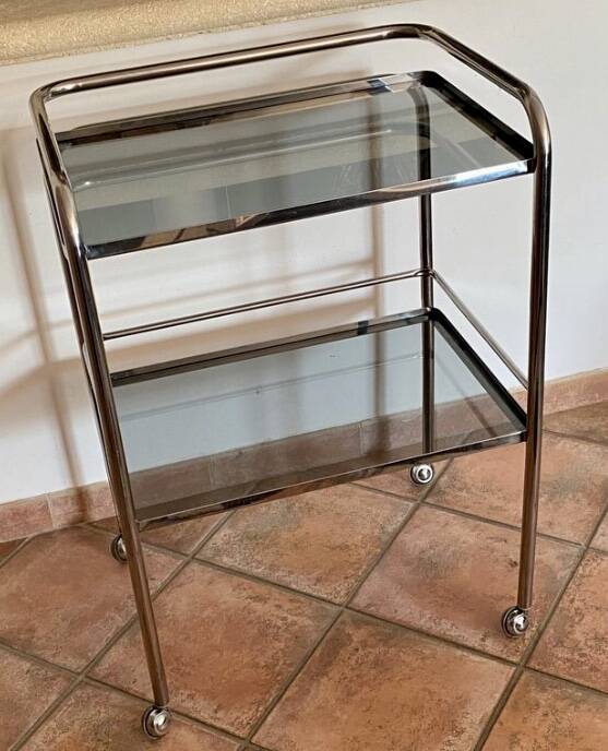 Vintage serving trolley