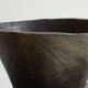 Grande coupe antique style Wabi Sabi en bois 19e siècle