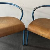 2 chaises pour enfant Jacques Hitier 1950
