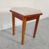 Tabouret d'appoint Scandinave en teck , années 70