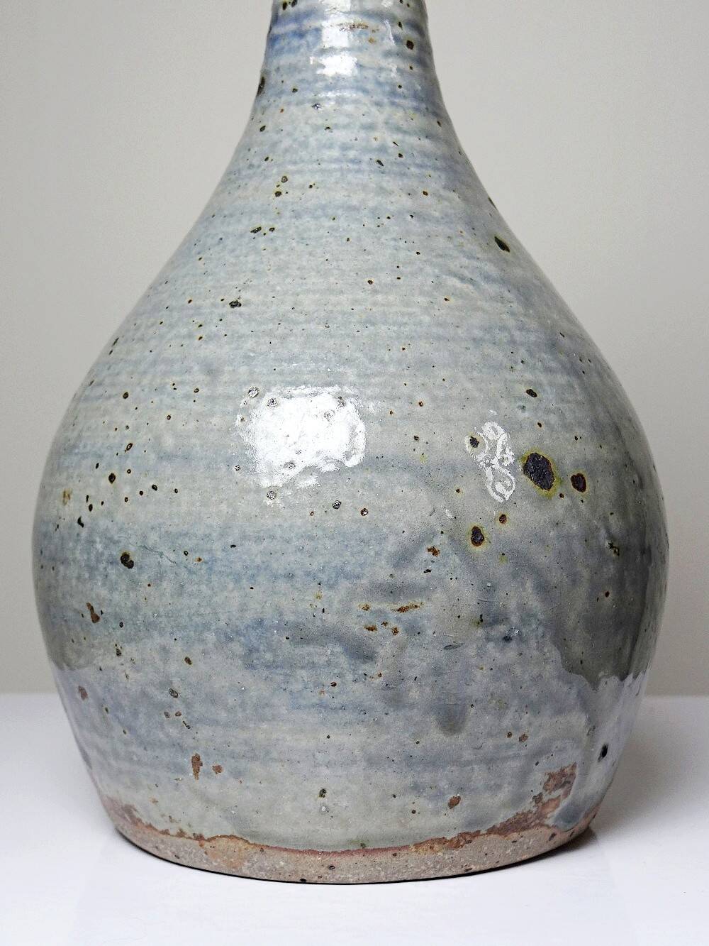 Small carafe, pitcher in vintage hand-turned Migeon La Borne Cher stoneware