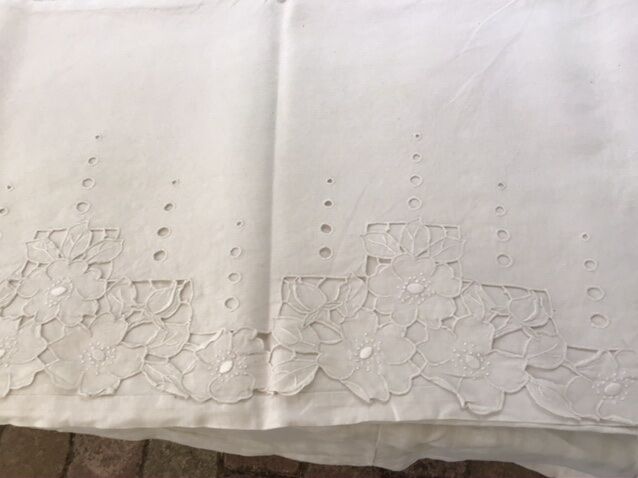 Drap Richelieu 2 people pure cotton