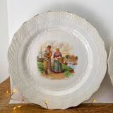 Moulin des Loups dessert plates