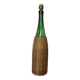 Rattan and glass "bottle" lamp from the 60s and 70s