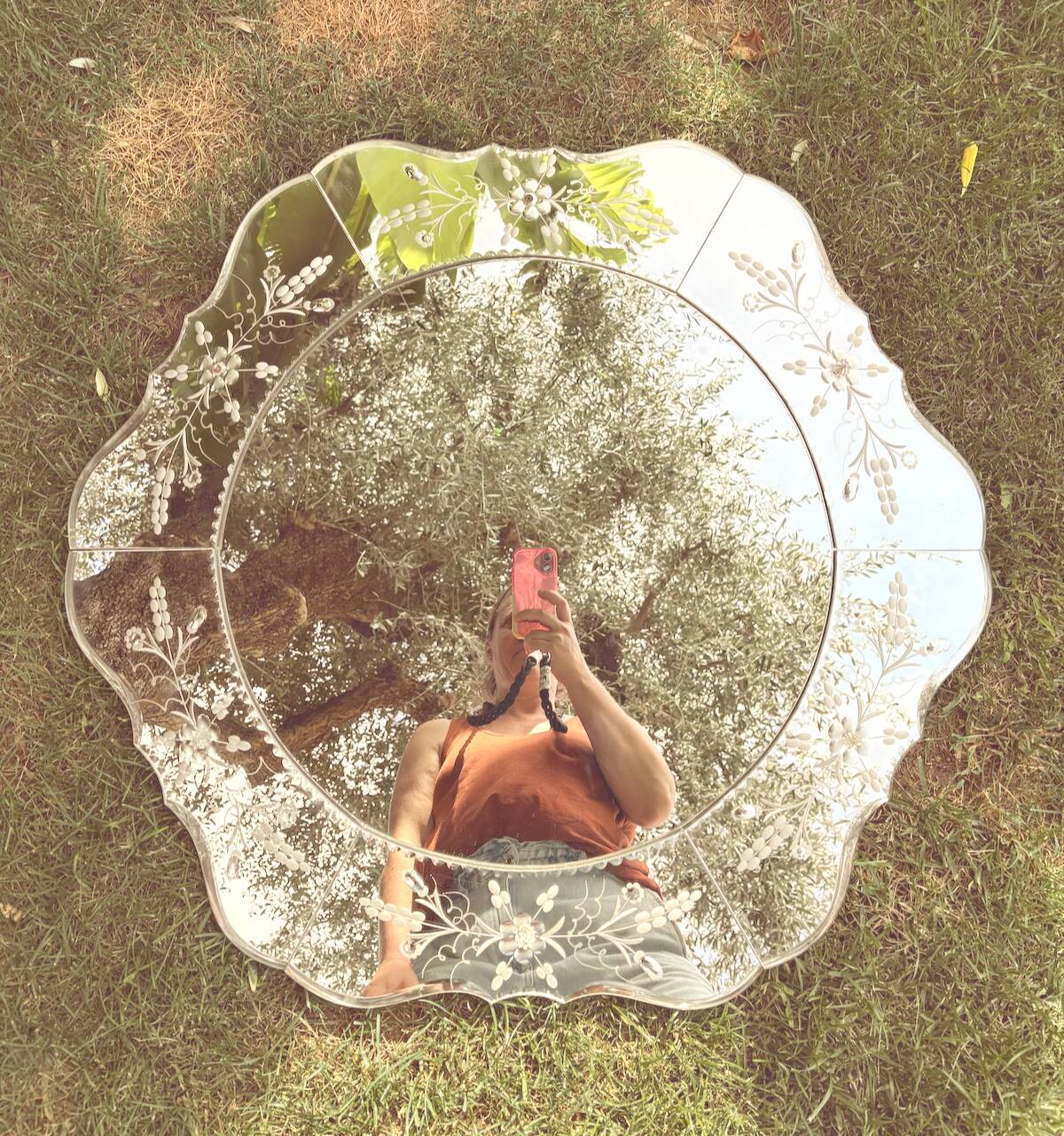 Ancient Venetian mirror