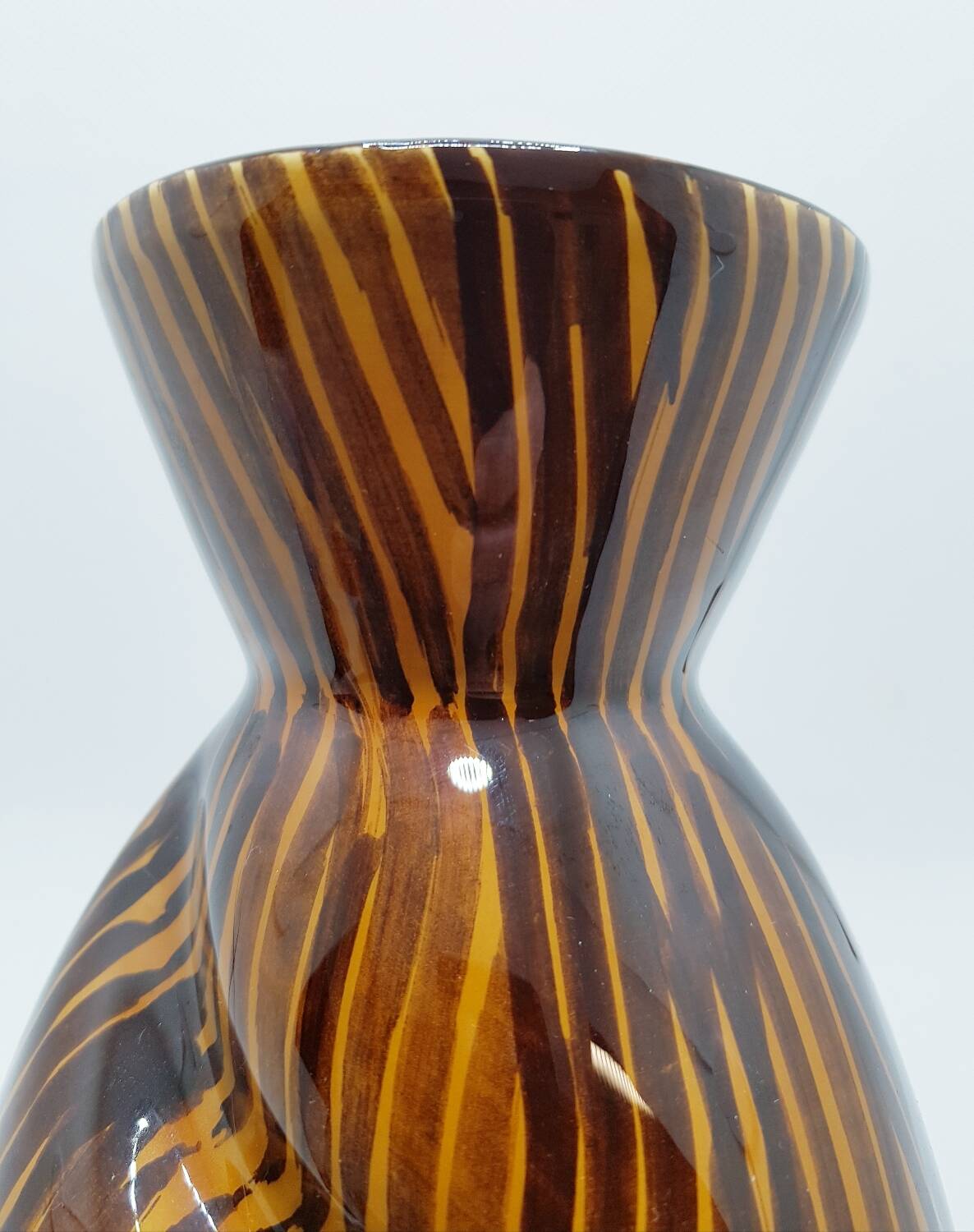 Vase abstrait Domino de Sarreguemines