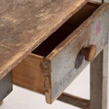 Old Provencal style drawer table (circa 1920)