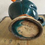 Earthenware duck pitcher
