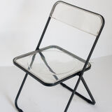 Set of 4 vintage folding chairs published by Stua, Spain 1980.