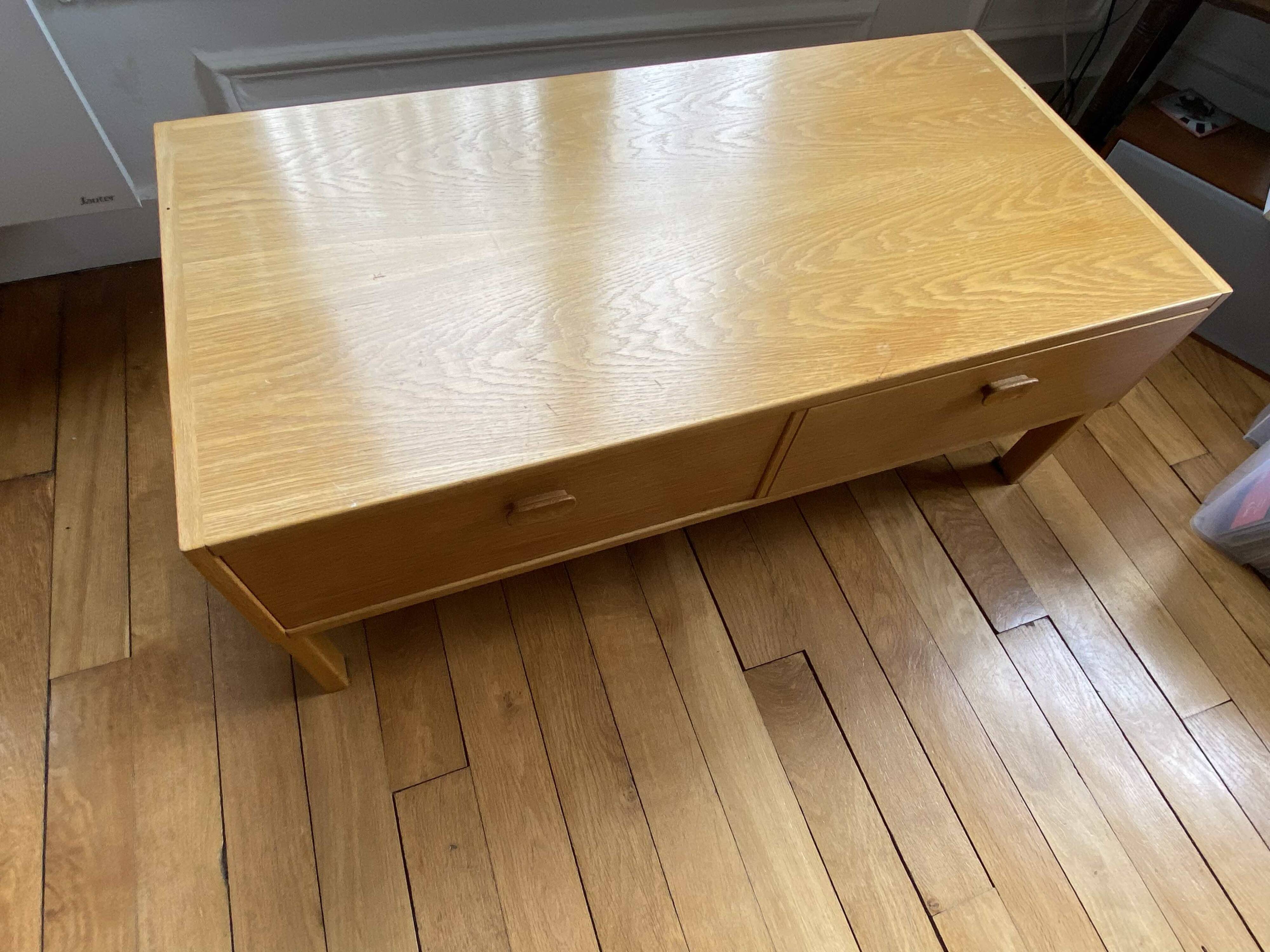 Low oak buffet Ulferts Tibro 60-70