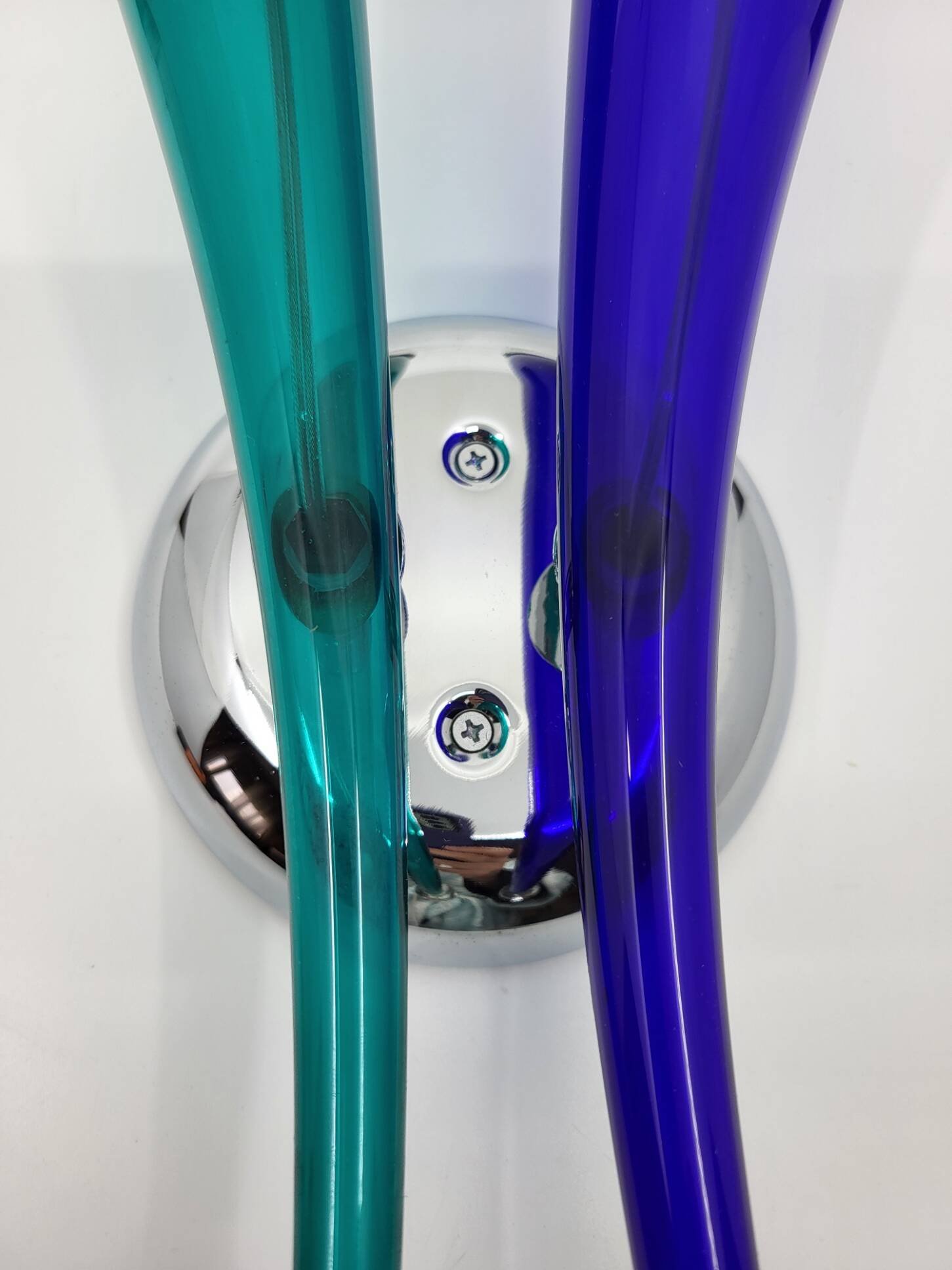 Wall light Giuseppe Righetto by Artemide in Murano glass, Italy 1980.