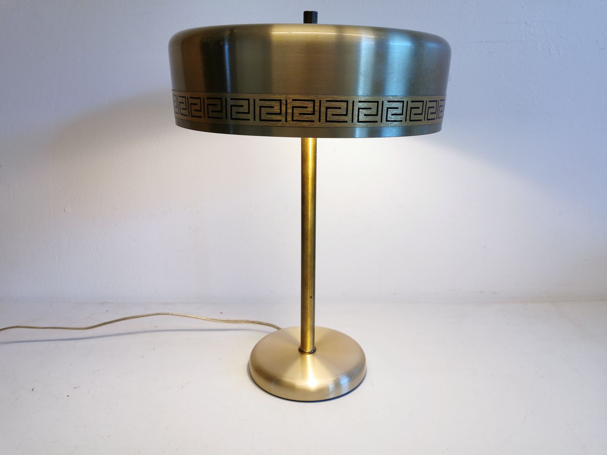 Desk/table lamp from Danish Vitrika (which closed in the early 1990s)