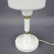 Opaline Glass and Brass Table Lamp Drukov Brno, Czechoslovakia, 1970s