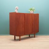 Teak highboard, Danish design, 1960s, production: Denmark