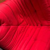 Togo / red corner chair Ligne Roset