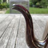 Silver chocolate pot, wooden handle and cap