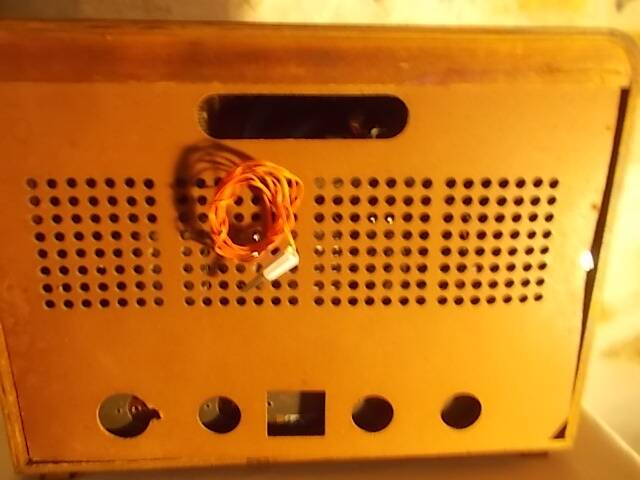 Vintage TSF radio, art deco radio