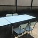 Table formica et 4 chaises